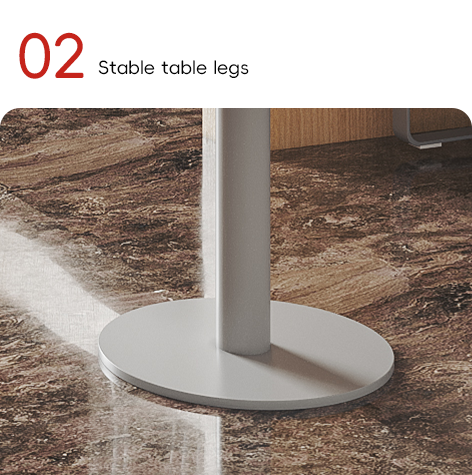 Apoyo a la personalización de la mesa de negociación de muebles de apartamento moderno simple y práctico