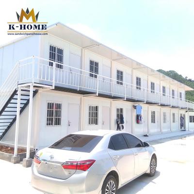 Casa modular do recipiente do acampamento pré-fabricado da construção