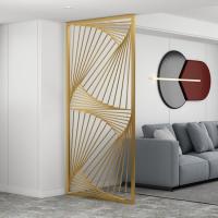 Personalized Decorative Metalwork Laser Cut Metal Room Divider For Living Room