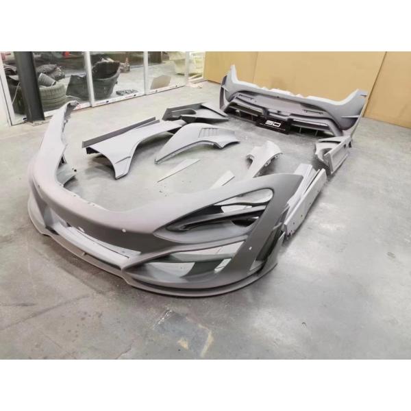 Fibre de carbone sèche pour McLaren 720s Kit de carrosserie en fibres de carbone 720s Amélioré à l'avant et à l'arrière de l'avant et de l'arrière