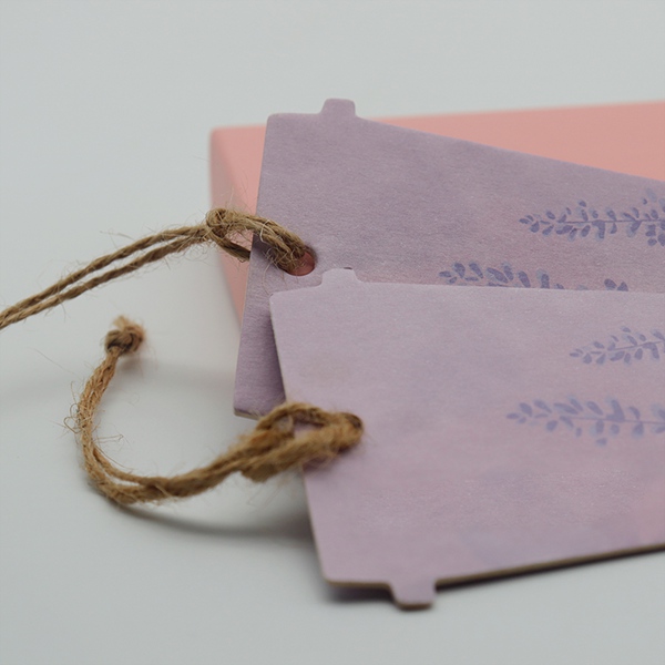 Hanging Car Paper Air Freshener Customized Scents OPP Bag Packaging