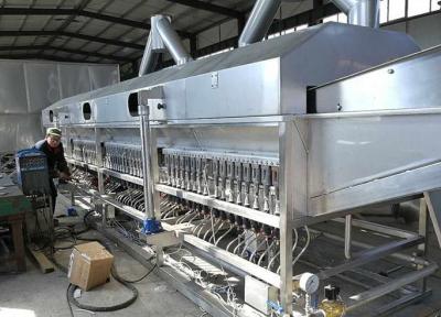 Feijões & amendoim que fritam a operação fácil da frigideira contínua automática da máquina