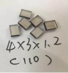 4x3x1.2mm Square CVD Lab Grown Diamonds For Machining And Cutting Tools