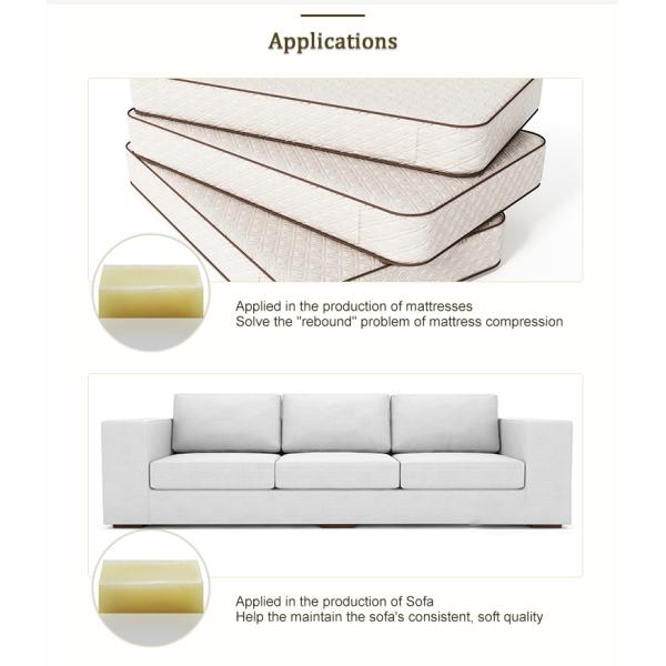 Bookbinding полиуретана APAO горячий плавит твердое тело клея milky белое