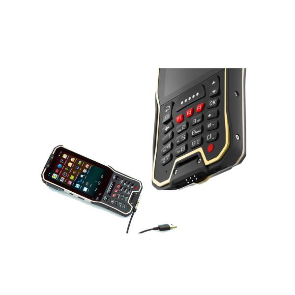 Warehouse Inventory Android Barcode Scanners 4.0 Inch Display Quad Core 1.3Ghz CPU