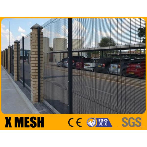 80mm X 100mm Quadrado Post Anti Climb Rede vedação Verde Cor Para Campo Comercial