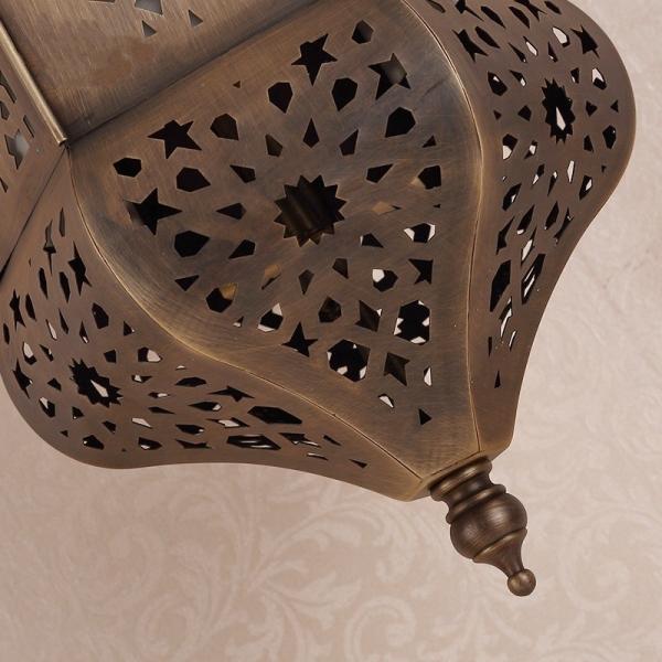 Luminous Efficiency Vintage Copper Wall Light In Villa Courtyard Hotel Gate