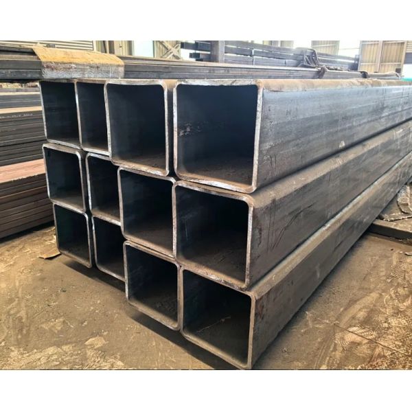 Thin Wall Light Duty Square Steel Tube Light Weight Easy Fabrication SHS Pipe For Indoor Shelving Ceiling Support Temporary Steel Structure Works