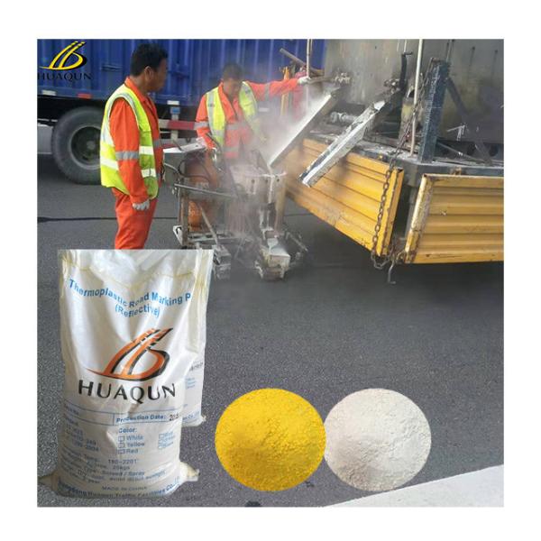 Hot Melt Road Marking Paint With Synthetic Resins For Strong Adhesion Wear Resistance