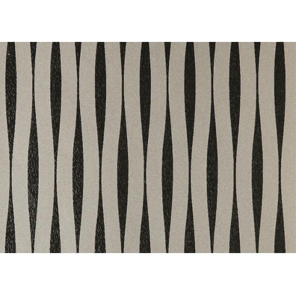 Nonwoven Lounge room Modern Striped Wallpaper Household Wet embossed Eco friendly