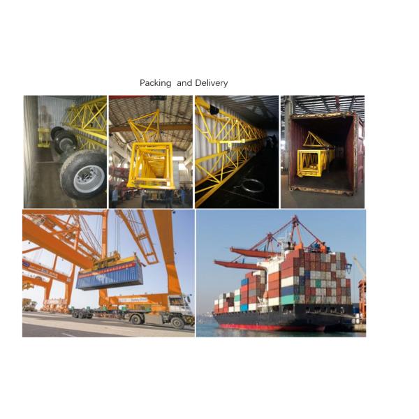 ZOOMLION 6515-10 Used Construction Tower Crane 10 Tons 2020 Year