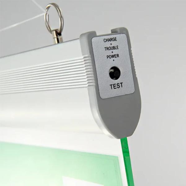 AC85-265V 3W Fire Ceiling Mounted Emergency Light with High CRI Ra80 and ABS Material