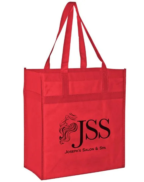 Biodegradable PP Woven Packaging Bags Folding Yellow Polypropylene Reusable Bags