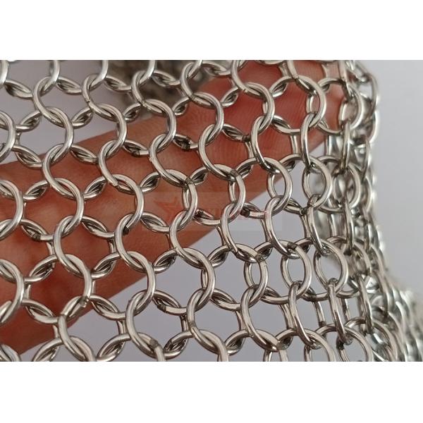 Сварной занавес сетки металла Ss Chainmail для рассекателя комнаты