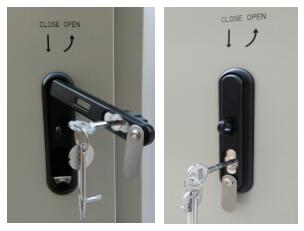 Шкаф батареи вентиляторной системы охлаждения на открытом воздухе для отверстий вентиляции держателя поляка/держателя стены вспомогательных сразу