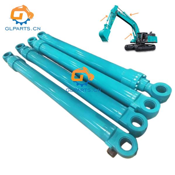 Vérin de flèche hydraulique SK400 2438U1173F1 2438U1176F1 pour pièces de pelle Kobelco