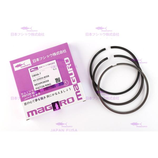 Кольцо поршеня машинных частей DOOSAN на Dia DB58-7 OEM 65.02503-8058 102 mm