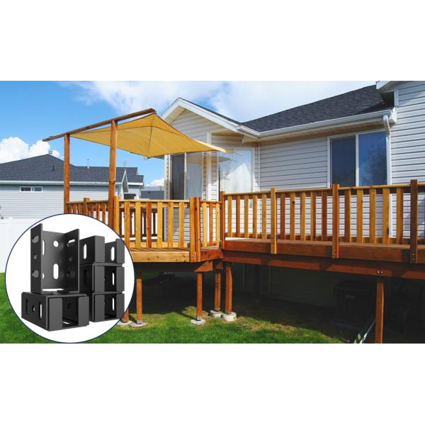 2x4 Stair deck railing bracket connector 30 Degree Wood deck railing Bracket