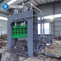 Máquina automática de corte de chatarra de metales de chatarra de automóviles Tijeras hidráulicas de pórtico