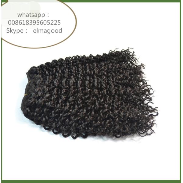 factory price Hair Weaves For Black Women Brazilian 6a kinky Hair Weaving