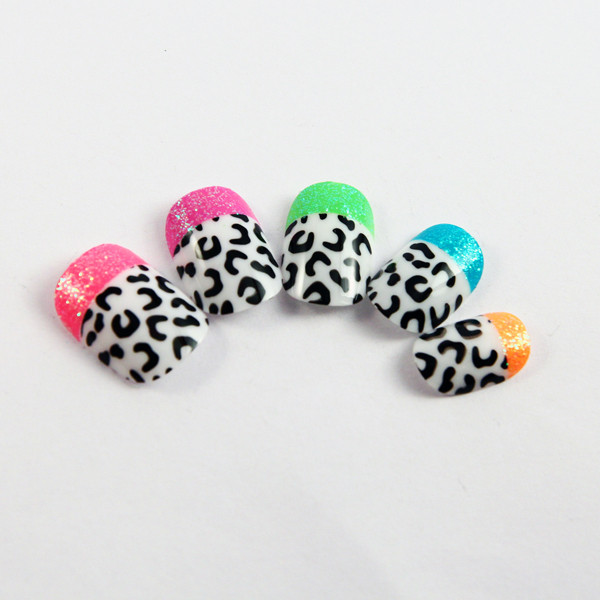 Beautiful Full Cover Fake Nails / false nail tips , salon fake nails