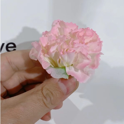 Imitation Flower Carnation Realistic Soap Flower Head Mother's Day Gift Carnation Soap Flower Bouquet
