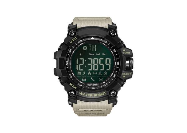 Bluetooth Waterproof Plastic Sports Watch Intelligent Movement With Plastic Strap