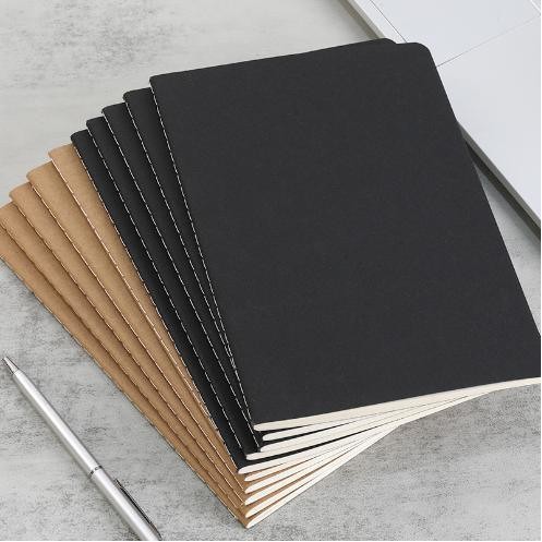 Brown Cover Sketchbook Memo Diary Subject Journal Planner for Students and Travelers