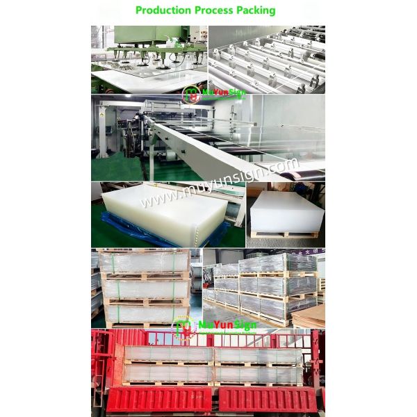 Optically Clear Thin Acrylic Sheet Lightweight For Display