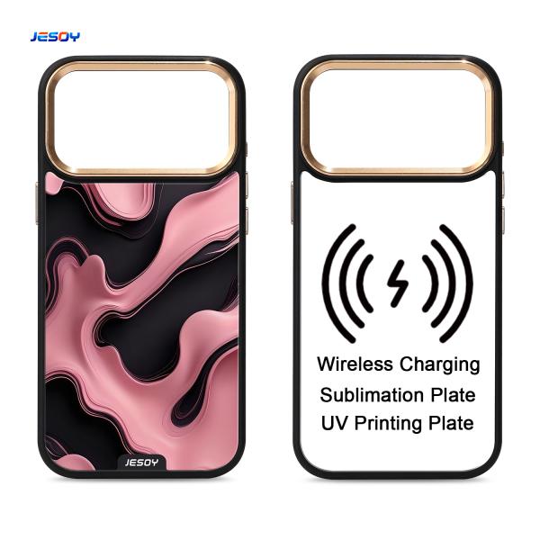 Custom 3M Shockproof Magnetic Mobile Phone Case With Blank UV Printing And Sublimation Plate for iPhone 17 Pro Max