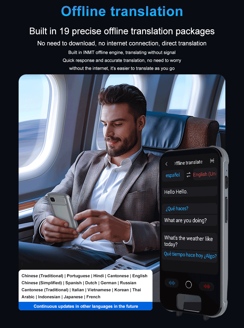 Portable Smart Translation Machine 148 Languages Real Time Language Translation Scanner