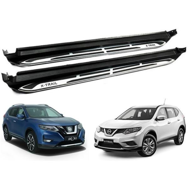 Nissan X-trail 2014 2017 Side Step Bars Running Boards Plastic PP / Alunimium Alloy Pedal
