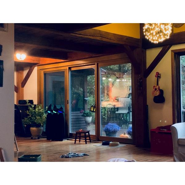 Custom Multi Track Single Interior Terrace Sliding Door