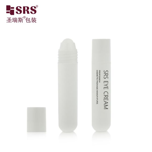 RPPG 25ML 20ML 18ML Plastic Pp Pcr Roller Bottle With Massage Roller Ball Applicator And Keychain Lanyard Straps