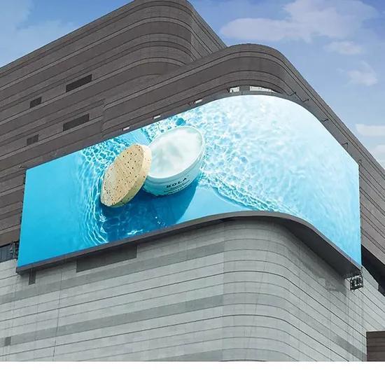 6500nits Curved Led Display P8 Waterproof IP65 SMD3535 Outdoor Led Digital Projects