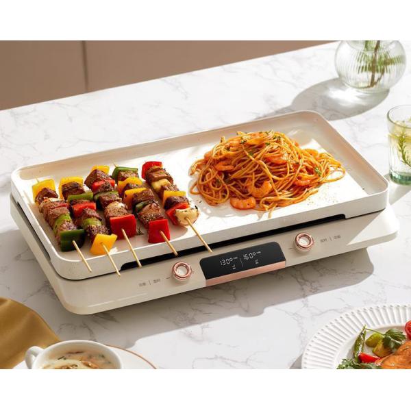 Бытовая 2000 Вт электрическая индукционная плитка с сенсорными кнопками и керамической стеклянной пластиной