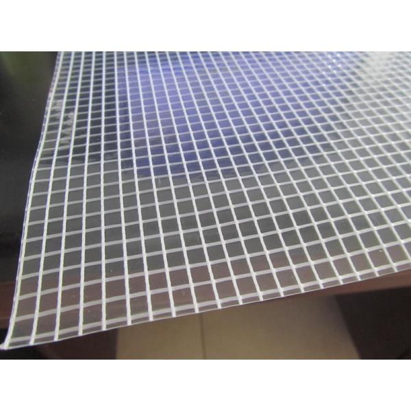 Polyester mesh fabric transparent ,PVC transparent mesh fabric