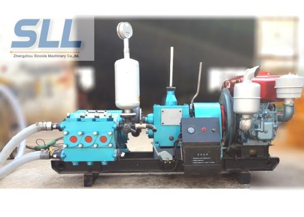Flexible Medium High Pressure Mud Pump , Three Cylinder Diesel Engine Pump