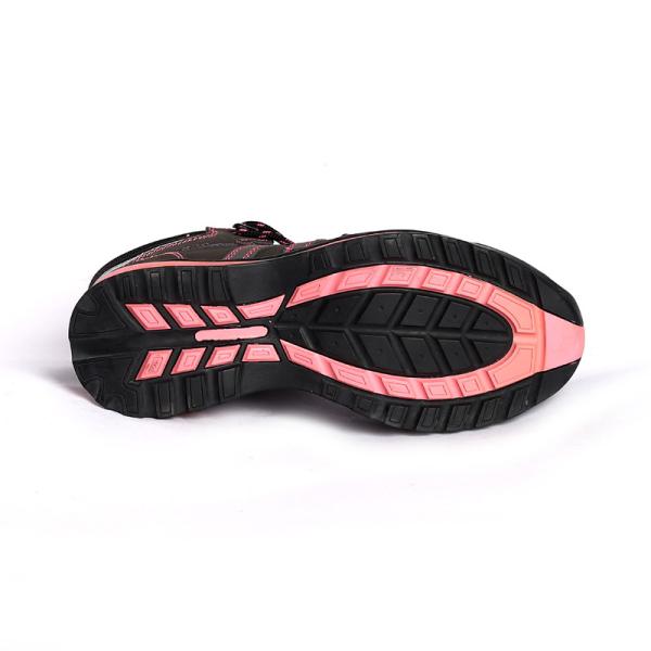 Fashionable Work Safety Women Non Slip Shoes Light Weight Mental Free Sports Anti Smash