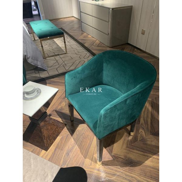 Home Office Arm French Style Modern Leisure Chair W005S22