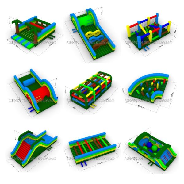 Indoor Outdoor Large Inflatable Playground Attraction Park Adult Bounce House Trampoline Bouncy Sports Arena Park