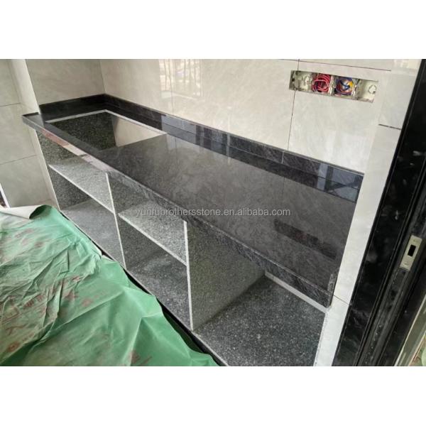 Polished Vizag Blue Granite Tiles in Modern Style for Kitchen Countertop and Flooring