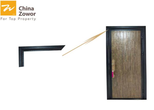 Cast Alu. Single Leaf Fire Rated Entry Door For High-end Residential Buildings