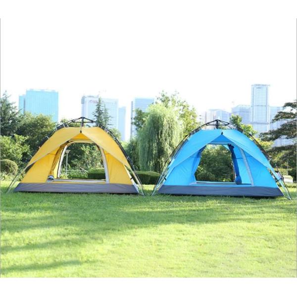 Popular 3 to 4 Person Waterproof Ventilation Pop Up Tent Instant Camping Tent Automatic Camping Tent with Pocket(HT6062)