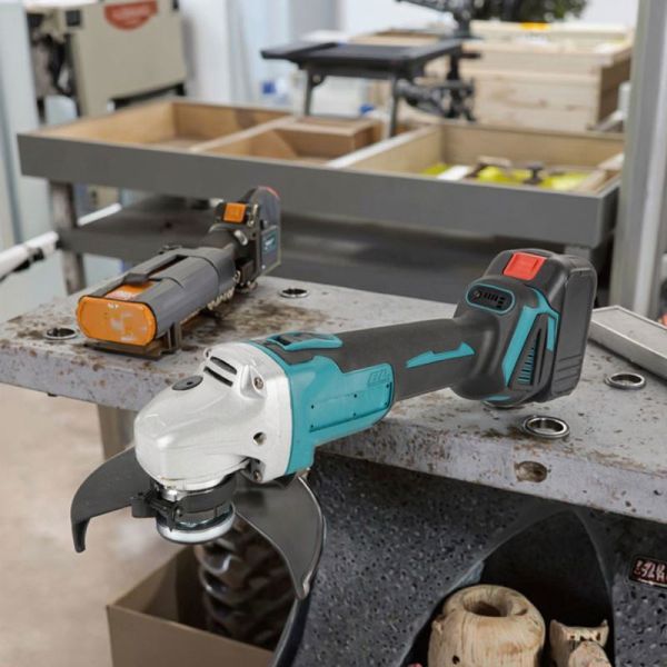 Rechargeable Li-ion Cordless Angle Grinder - 9000 RPM Variable Speed for DIY & Construction | Bulk Order Discounts