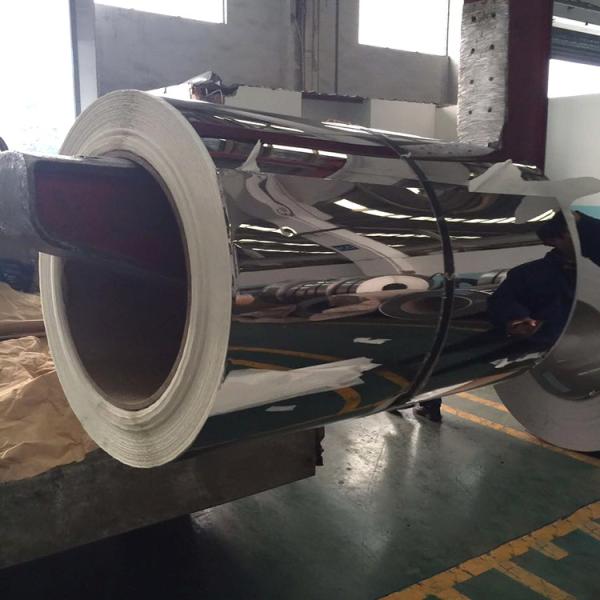 8K Mirror Finished Stainless Steel Coil Thin Spring Strips SUS430