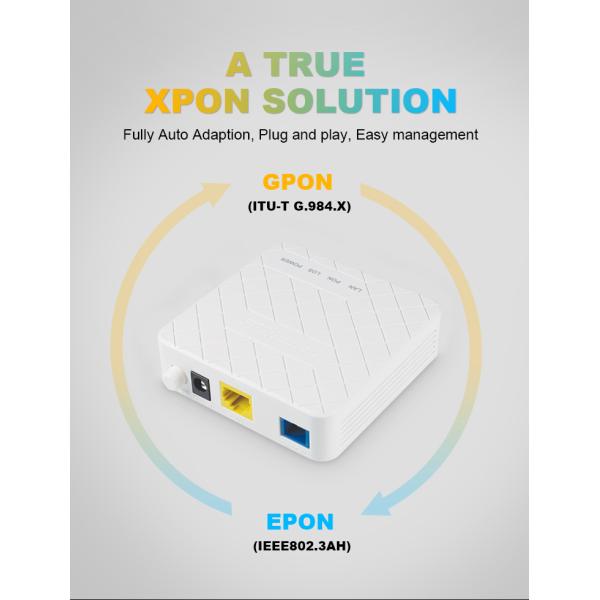 EPON Wireless Modem Router 1GE Xpon Gepon Gpon Onu