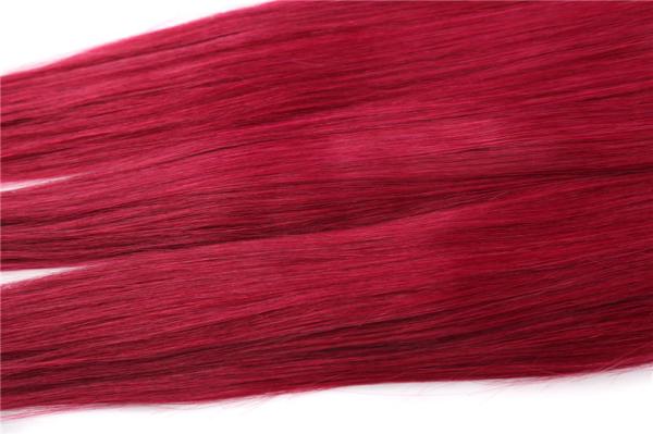 12-24 Inches Burg with Dark Roots 8A Grade Unprocessed Virgin Hair Extension