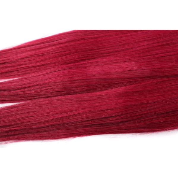12-24 Inches Burg with Dark Roots 8A Grade Unprocessed Virgin Hair Extension