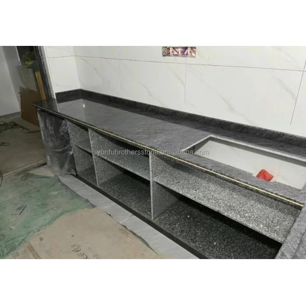 Polished Vizag Blue Granite Tiles in Modern Style for Kitchen Countertop and Flooring